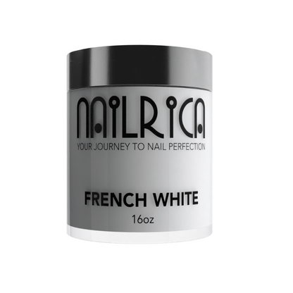 French White White Dip & Acrylic Powder