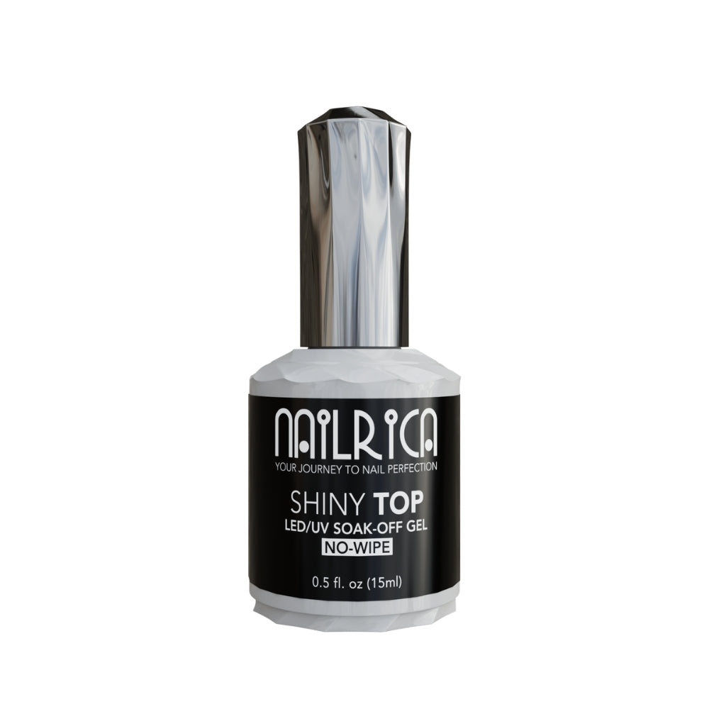 Shiny Top Coat | Soak-Off Gel No Wipe | 0.5oz