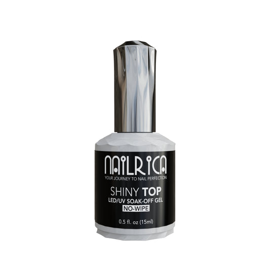 Shiny Top Coat | Soak-Off Gel No Wipe | 0.5oz