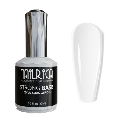 Strong Base Coat | Soak-Off Gel No Wipe | 0.5oz